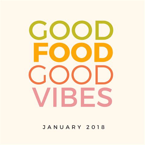 allin good food and good vibes